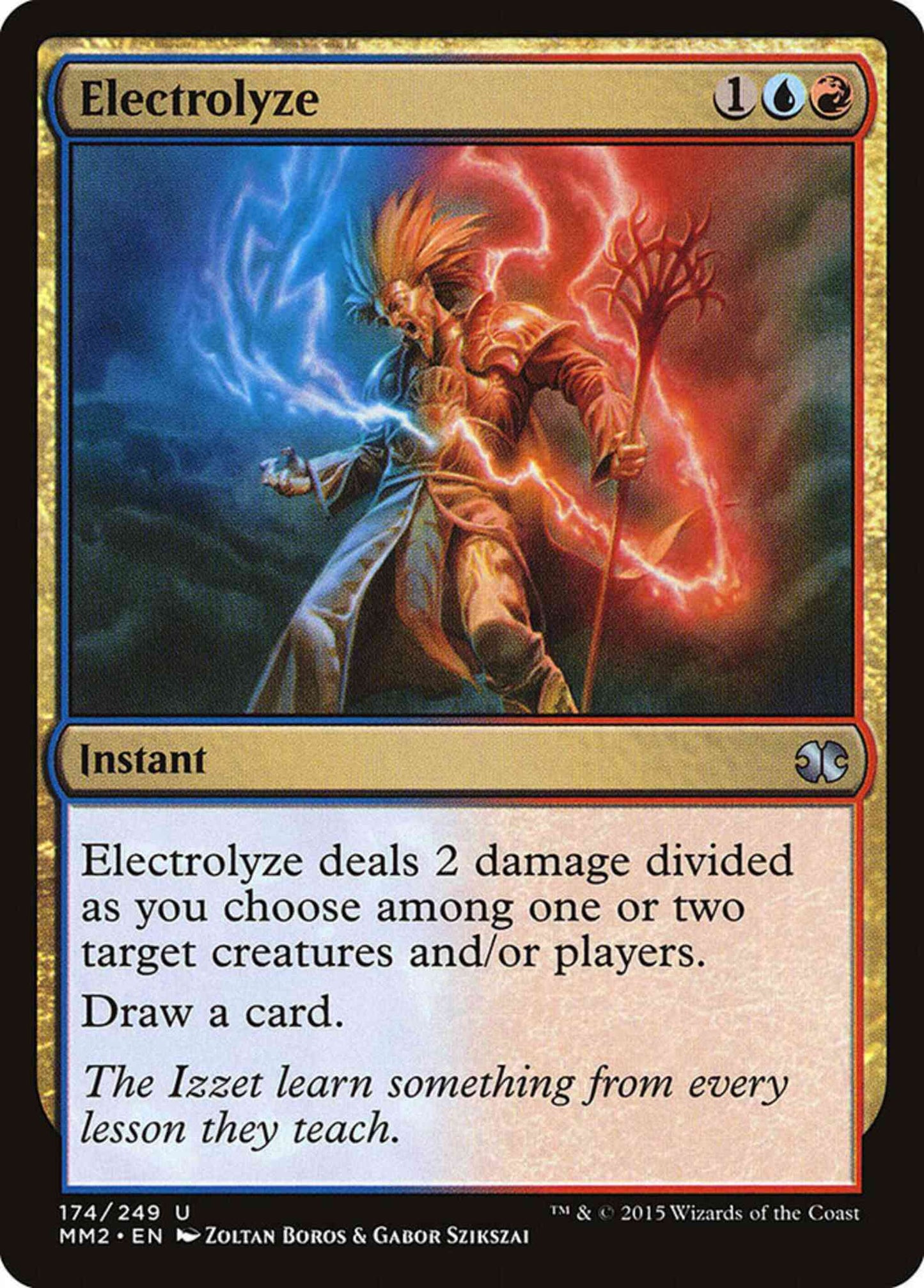 Electrolyze [174] [Modern Masters 2015] [Non-Foil]