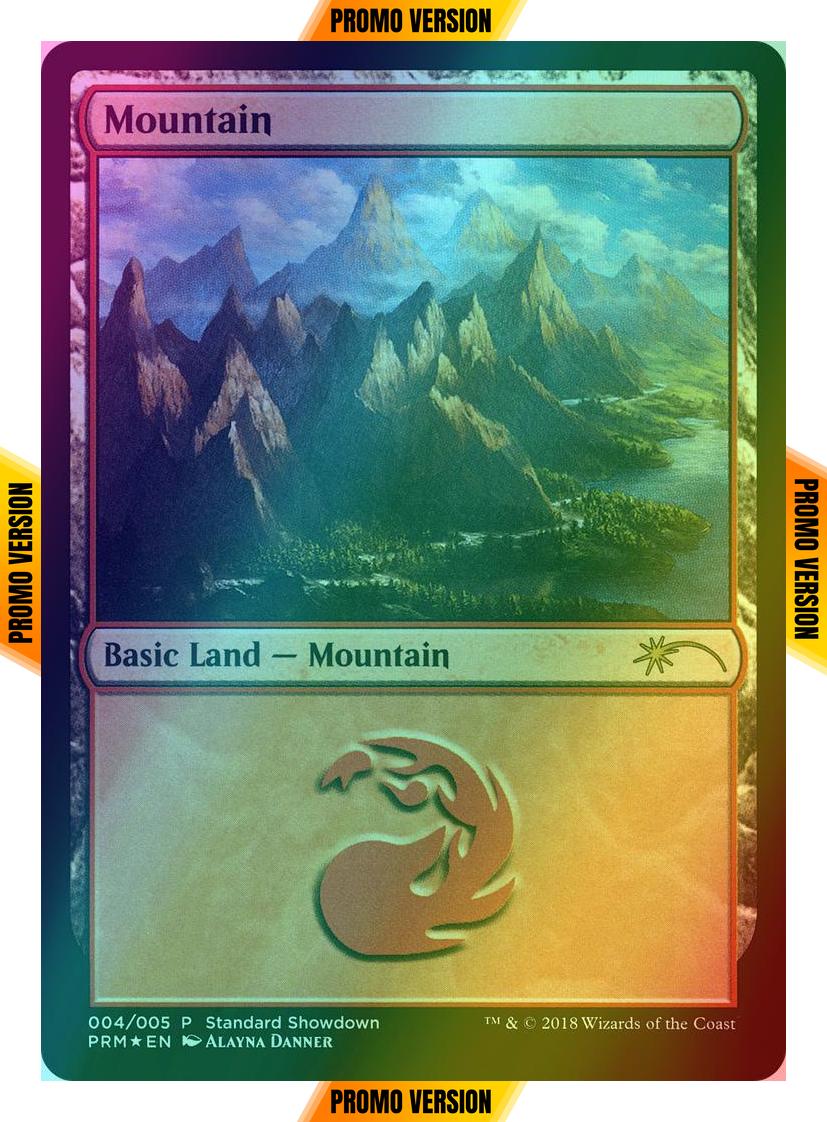 Mountain [2018] [04] [M19 Standard Showdown] [Foil]
