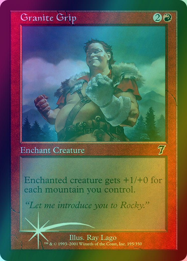 Granite Grip [195x] [Seventh Edition] [Foil]