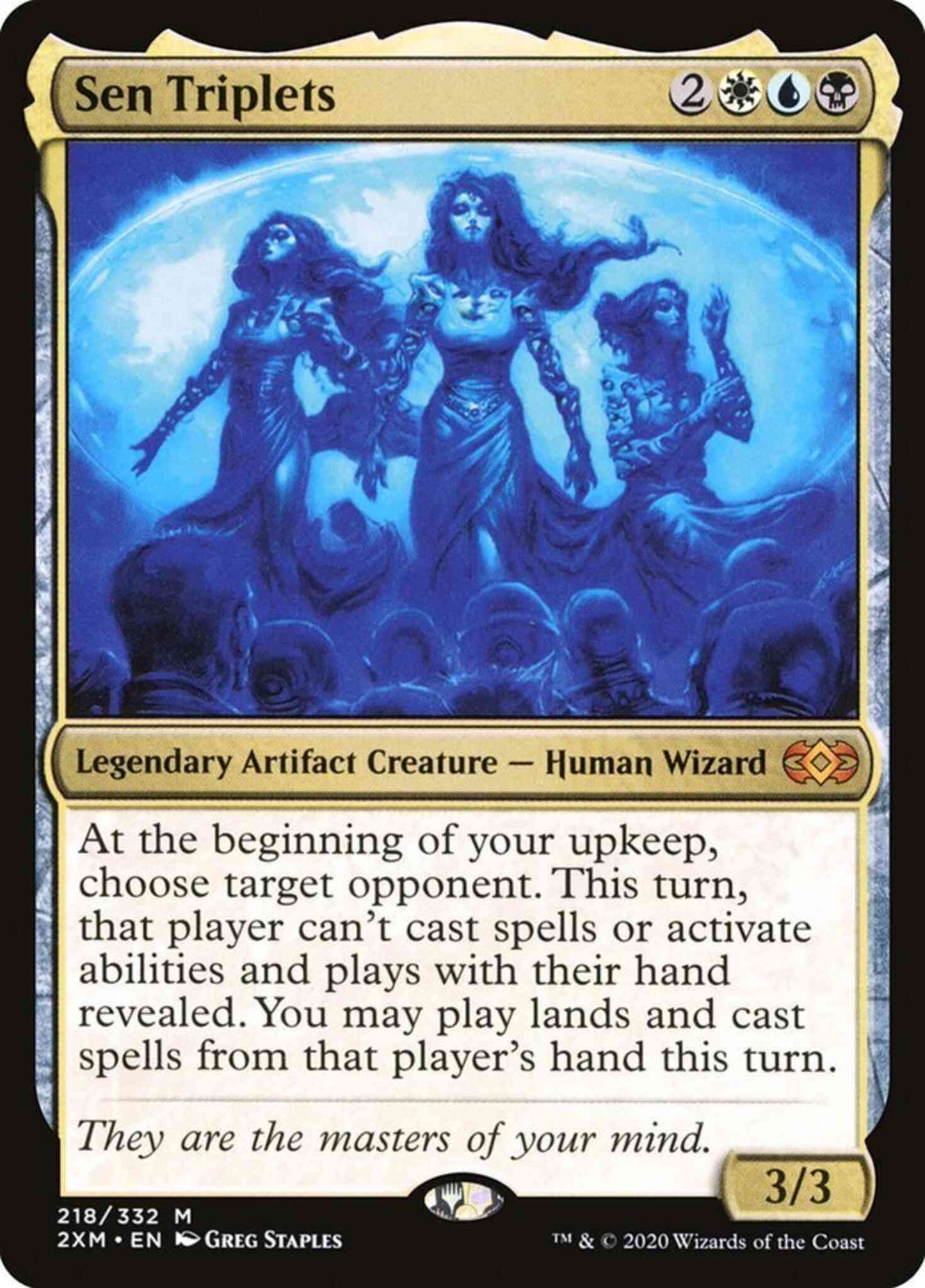 Sen Triplets [218] [Double Masters] [Non-Foil]