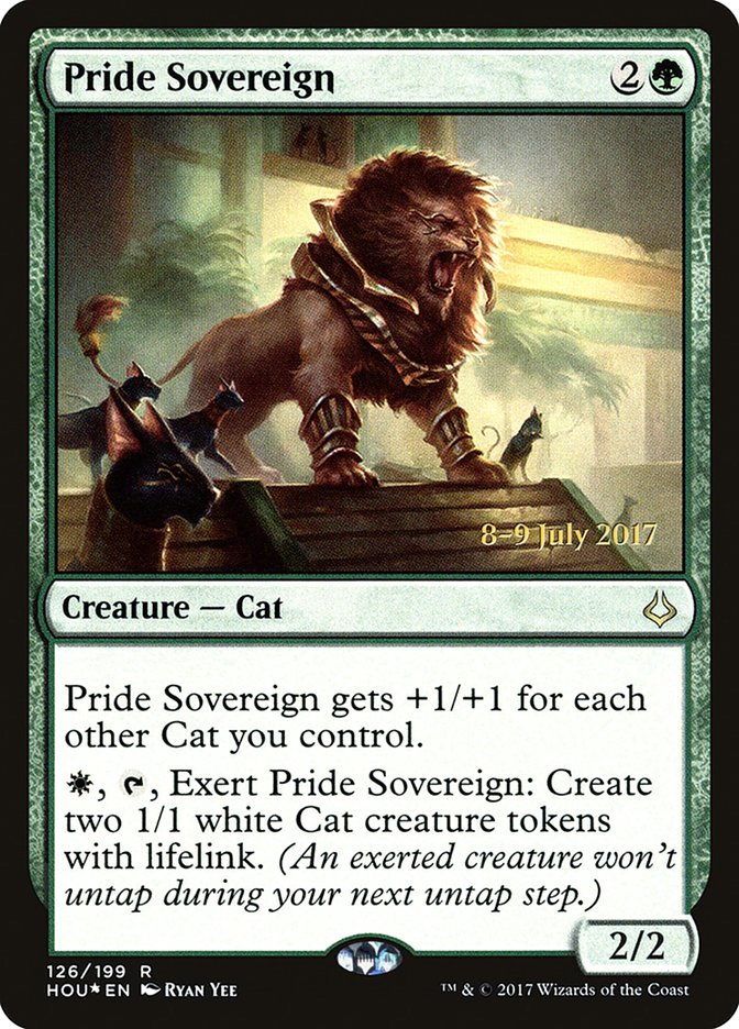 Pride Sovereign [126s] [Hour of Devastation Promos] [Foil]