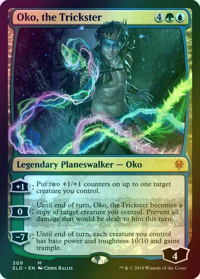 Oko, the Trickster [309] [Throne of Eldraine] [Foil]
