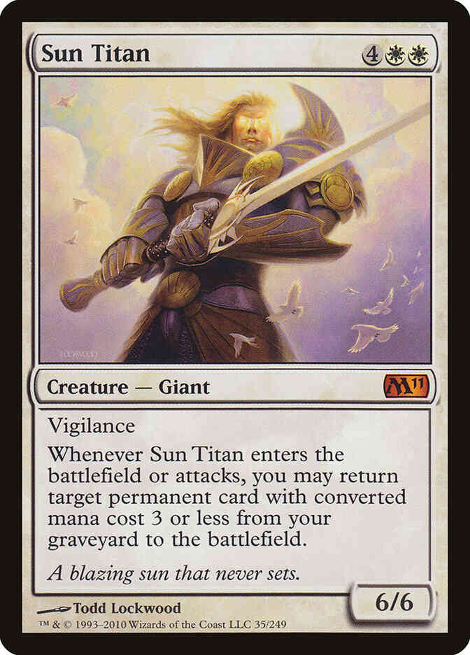 Sun Titan [35] [Magic 2011] [Non-Foil]