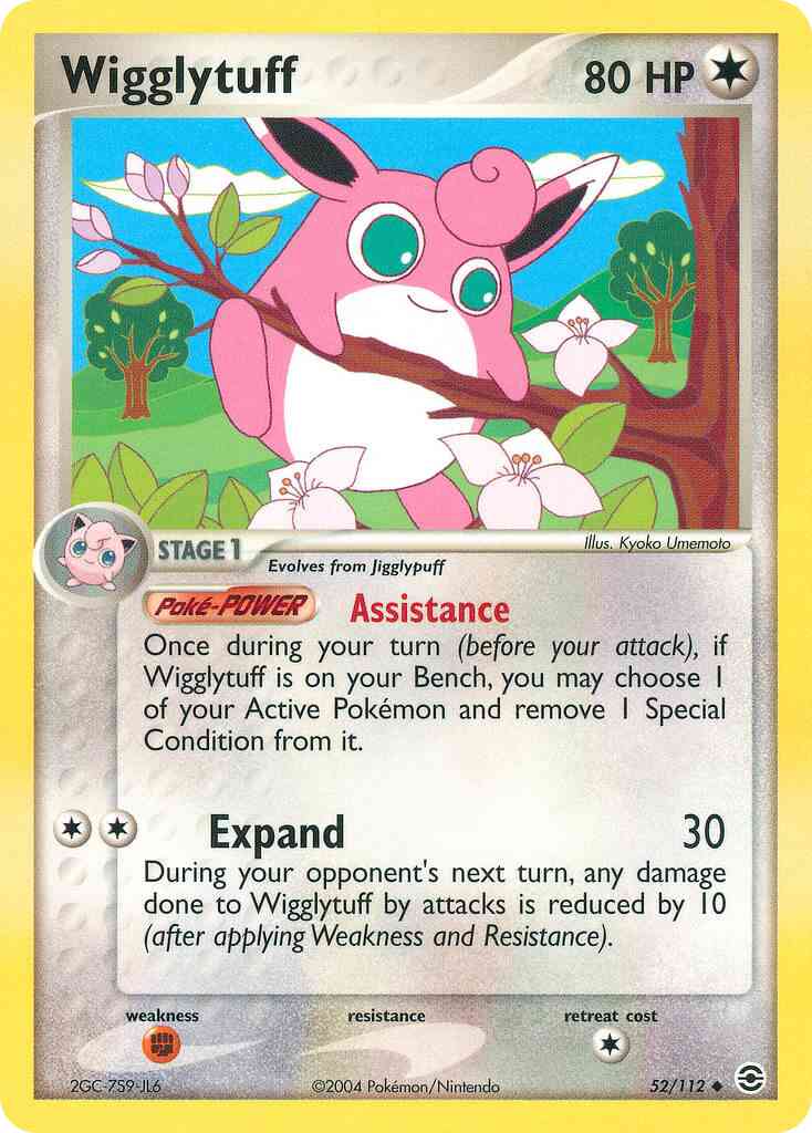 Wigglytuff - 52/112 - Uncommon [ex6-52] [Reverse Holo]