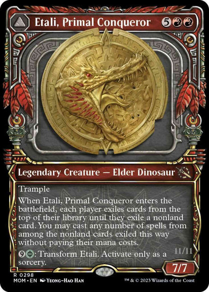 Etali, Primal Conqueror // Etali, Primal Sickness [298] [Planar Showcase] [March of the Machine] [Non-Foil]