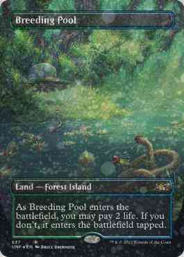 Breeding Pool [537] [Borderless] [Unfinity] [Galaxy Foil]