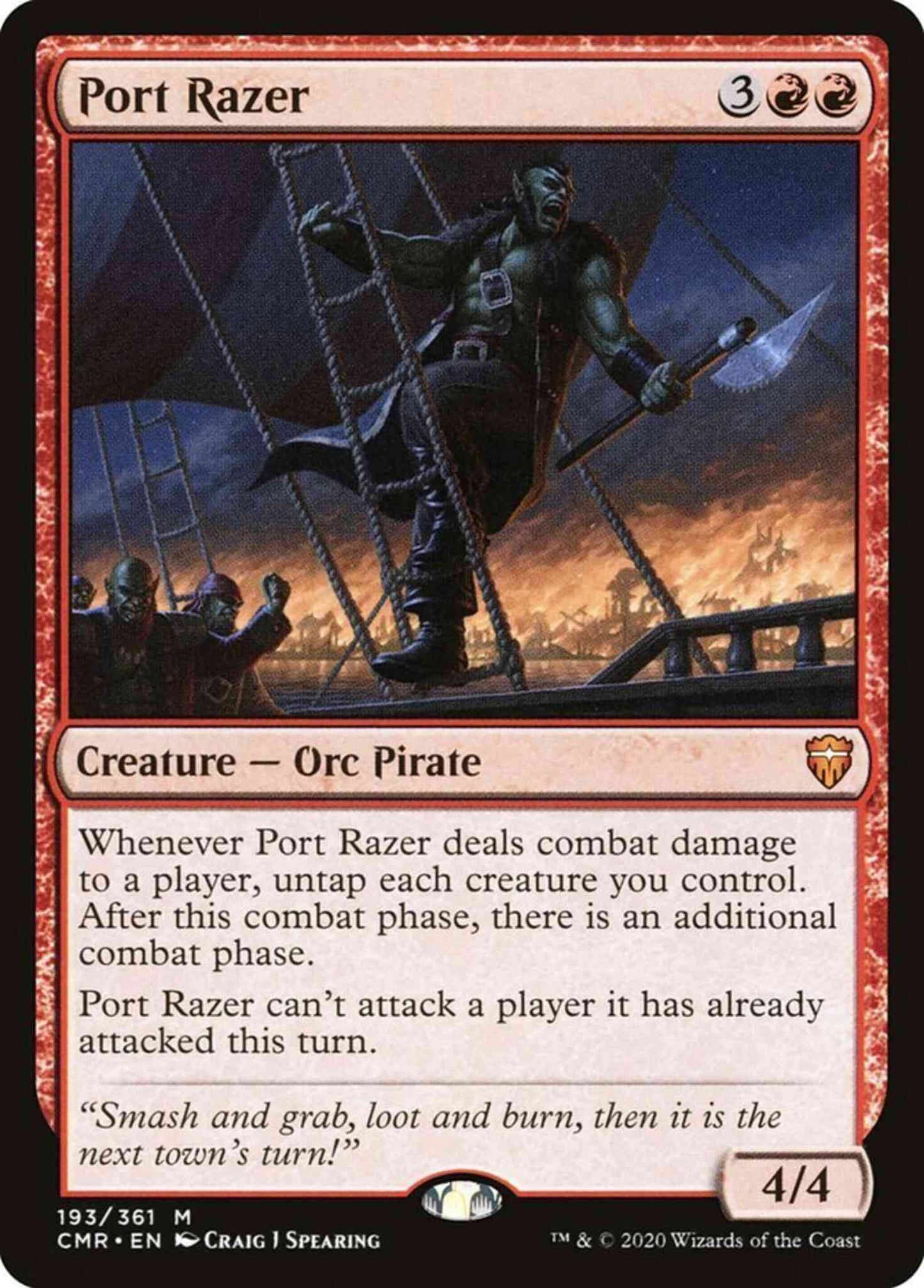 Port Razer [193] [Commander Legends] [Non-Foil]