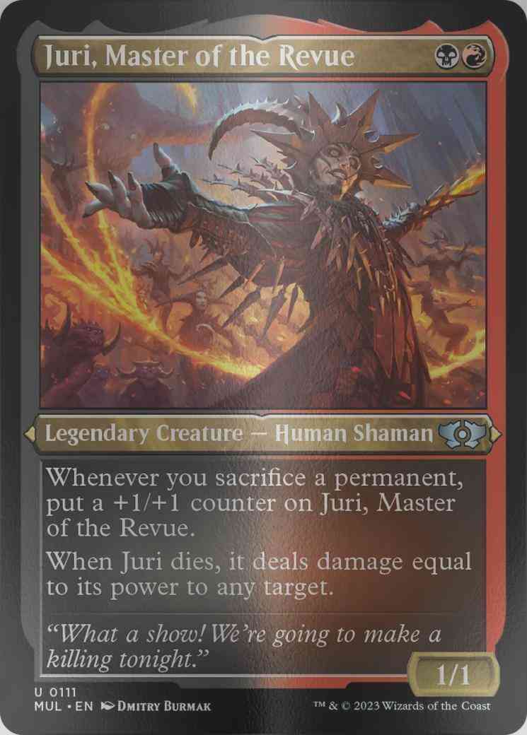 Juri, Master of the Revue [111] [Multiverse Legends] [Etched Foil]