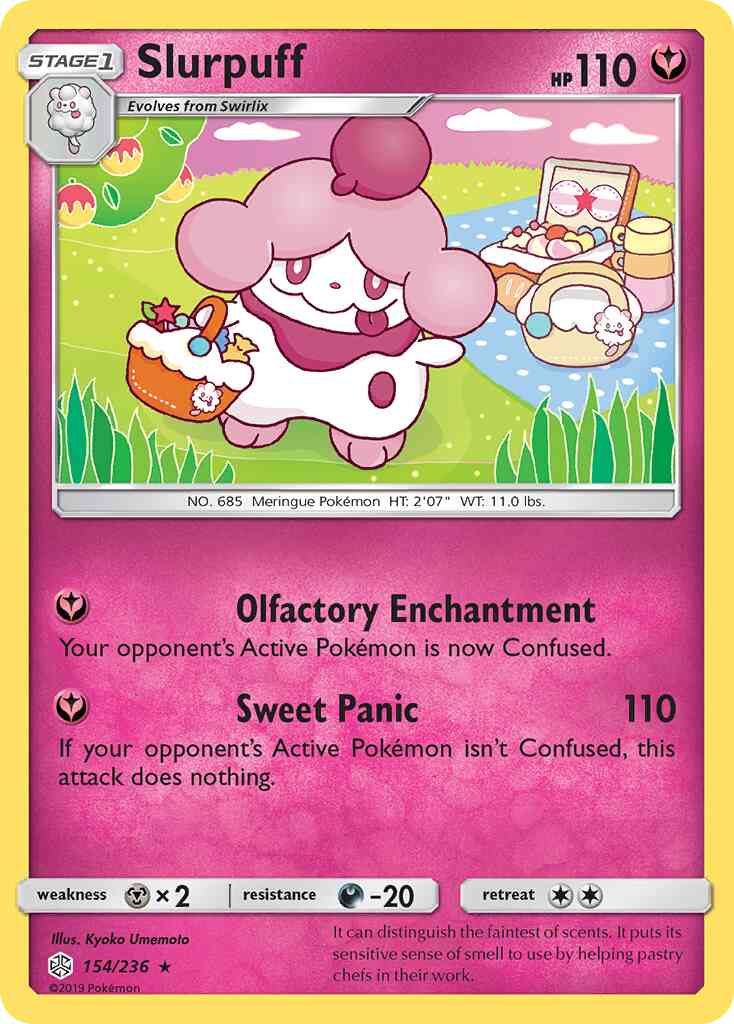 Slurpuff - 154/236 - Rare [sm12-154] [Non-Holo]
