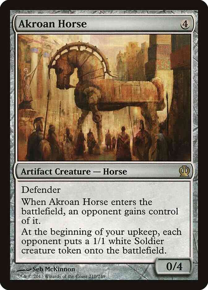Akroan Horse [210] [Theros] [Non-Foil]