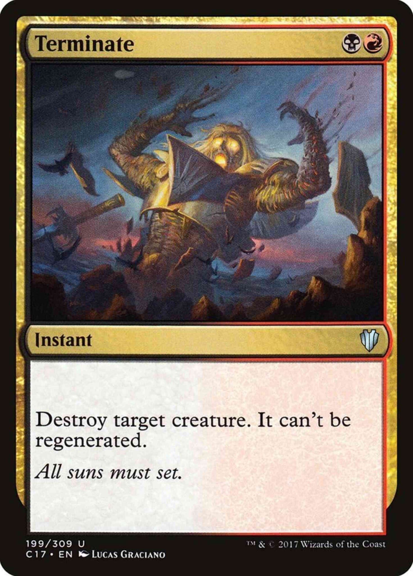 Terminate [199] [Commander 2017] [Non-Foil]