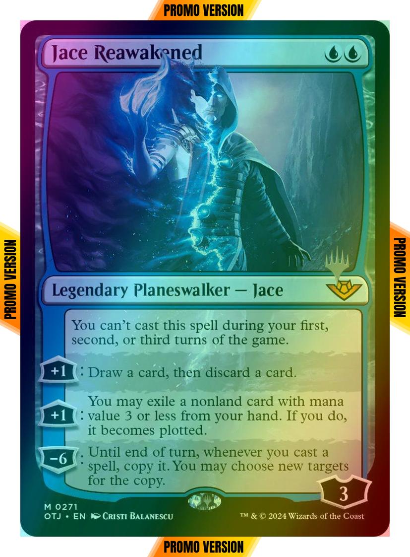 Jace Reawakened [271p] [Promo Pack] [Outlaws of Thunder Junction: Promos] [Foil]