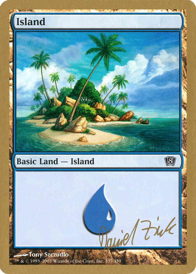 Island [dz337] [Daniel Zink] [337] [World Championship Decks 2003] [Non-Foil]
