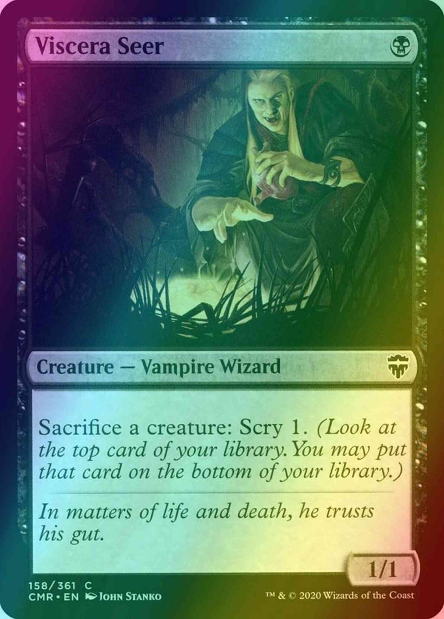 Viscera Seer [158] [Commander Legends] [Foil]