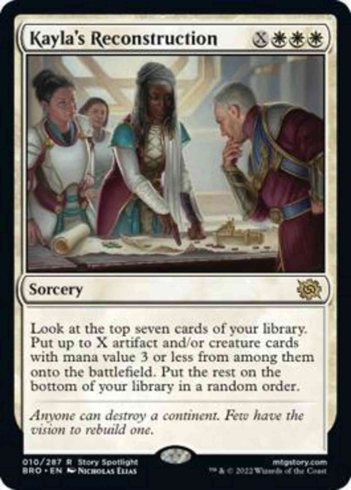 Kayla's Reconstruction [10] [The Brothers' War] [Non-Foil]