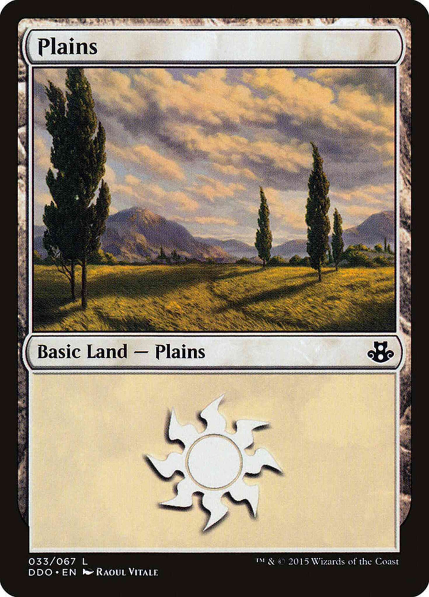 Plains [33] [Duel Decks Elspeth vs Kiora] [Non-Foil]