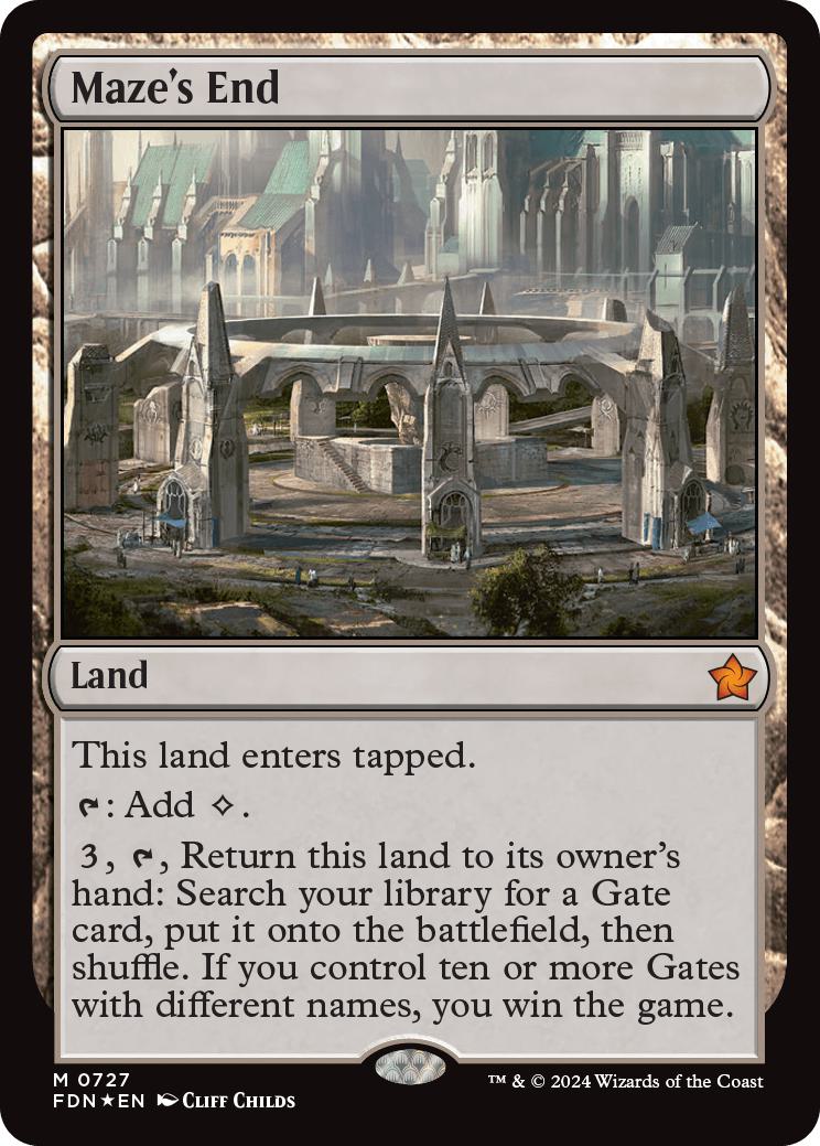 Maze's End [727] [Foundations] [Foil]