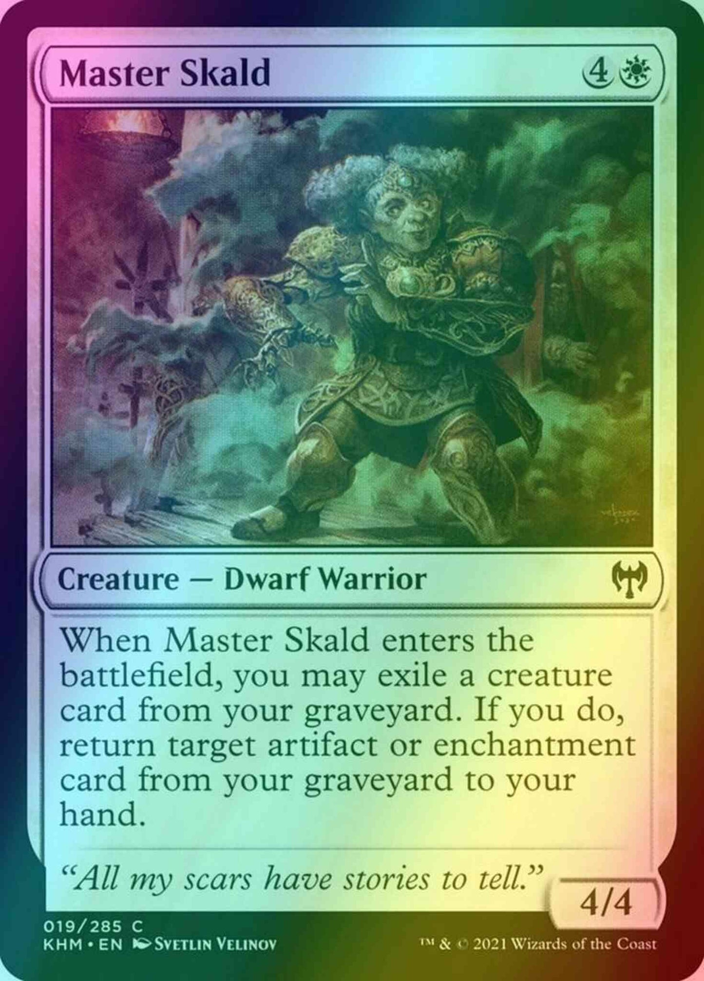 Master Skald [19] [Kaldheim] [Foil]