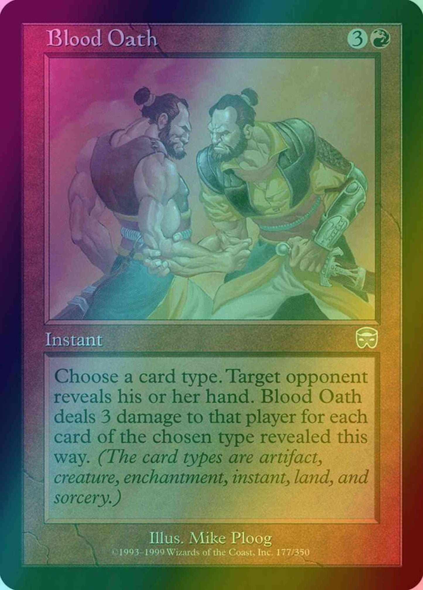 Blood Oath [177] [Mercadian Masques] [Foil]