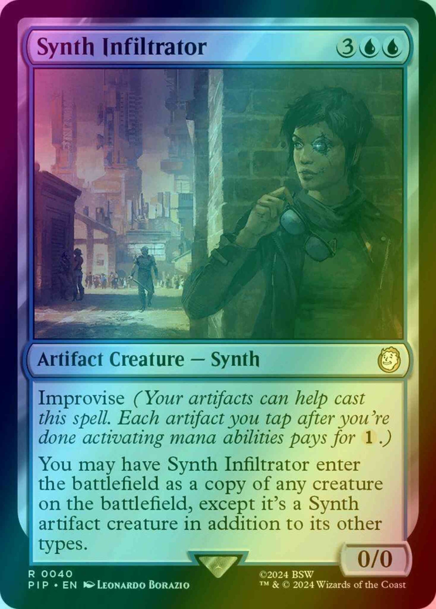 Synth Infiltrator [40] [Fallout] [Foil]