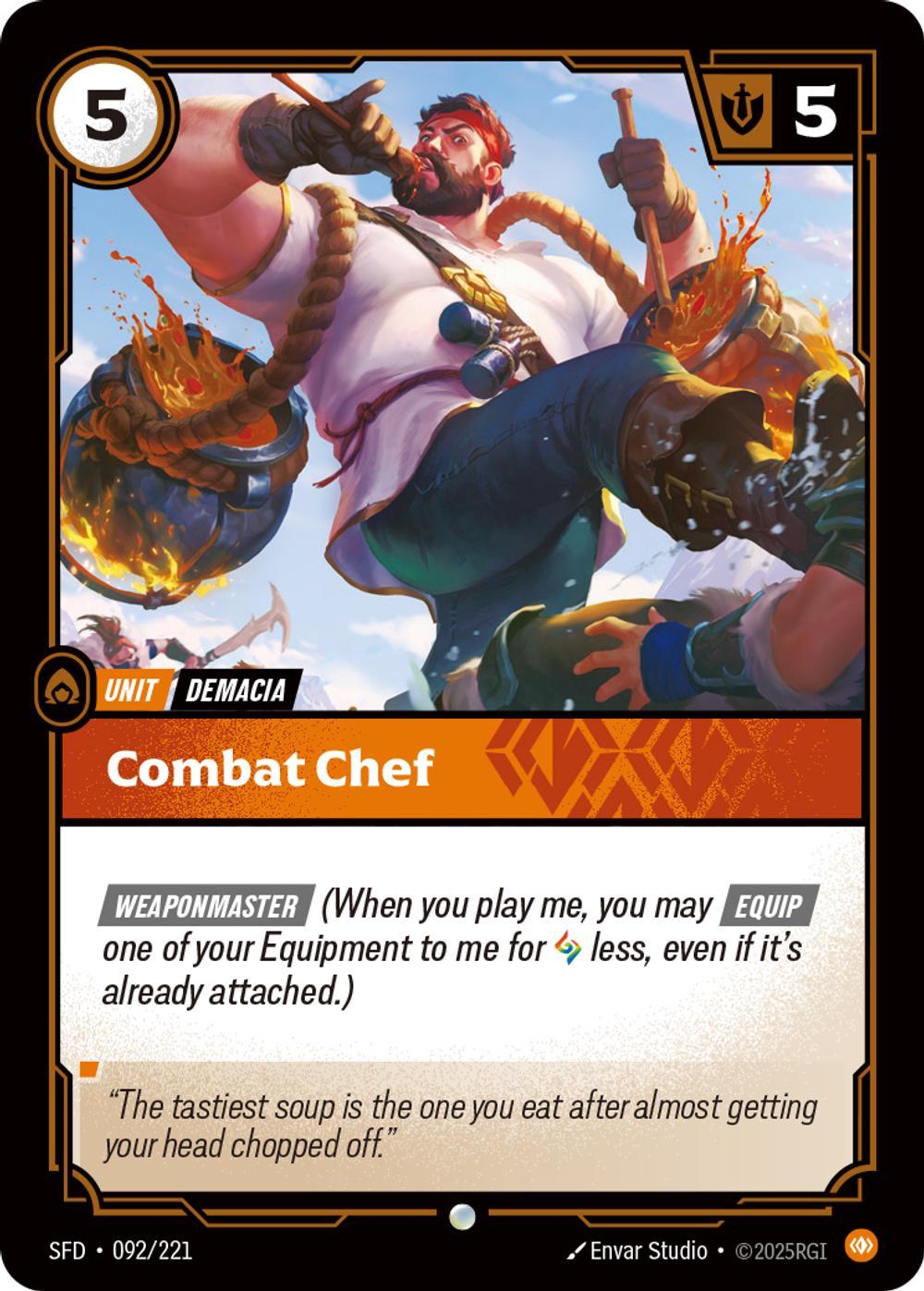 Combat Chef - 092/221 [Spiritforged] [Non-Foil]