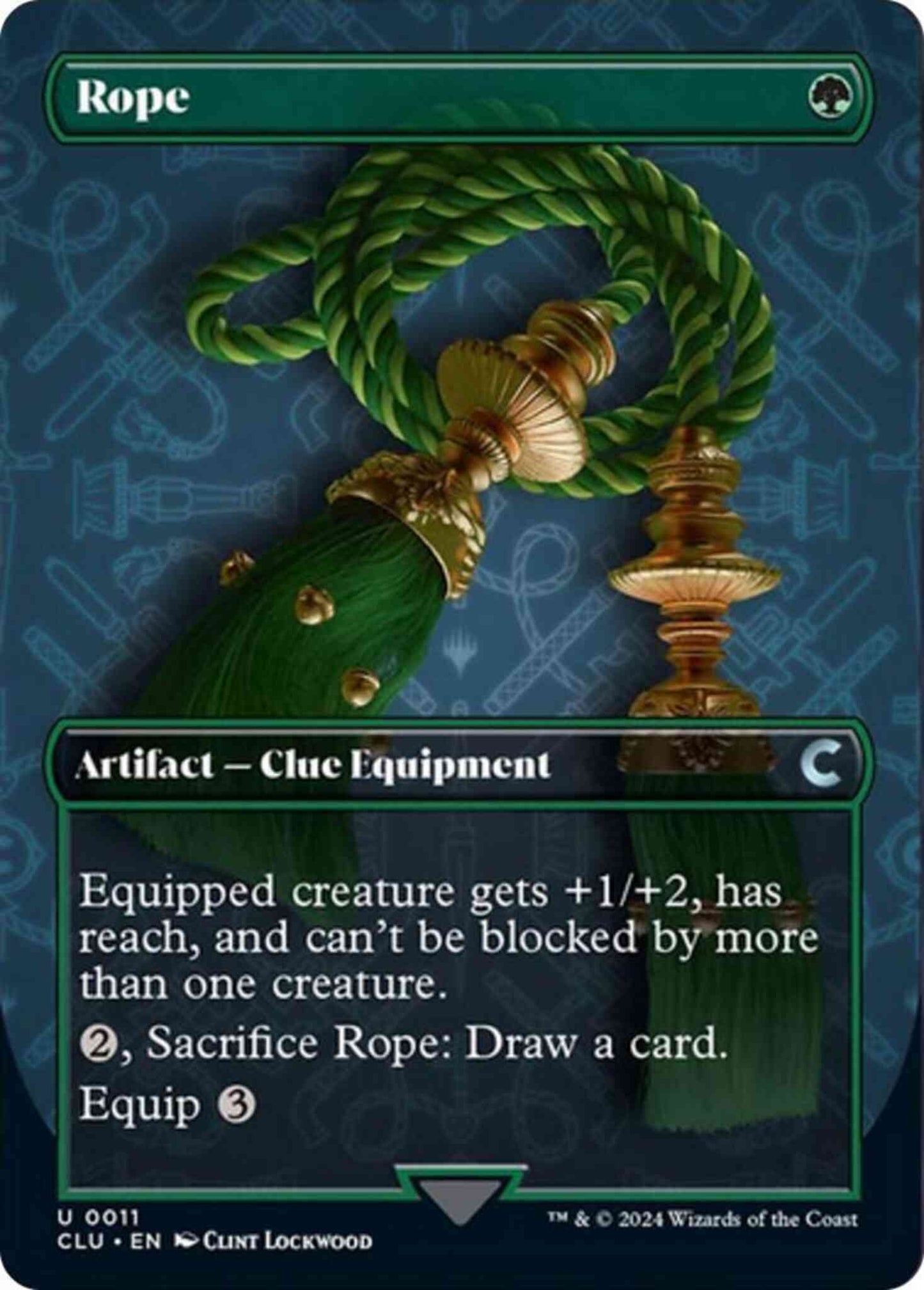 Rope [11] [Borderless] [Ravnica: Clue Edition] [Non-Foil]
