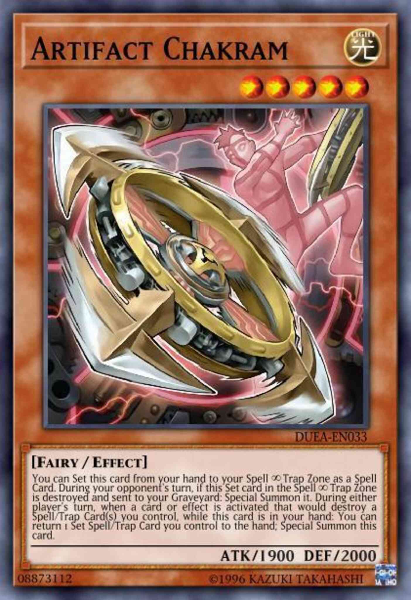 Artifact Chakram - MP15-EN088 - Common - 1st Edition