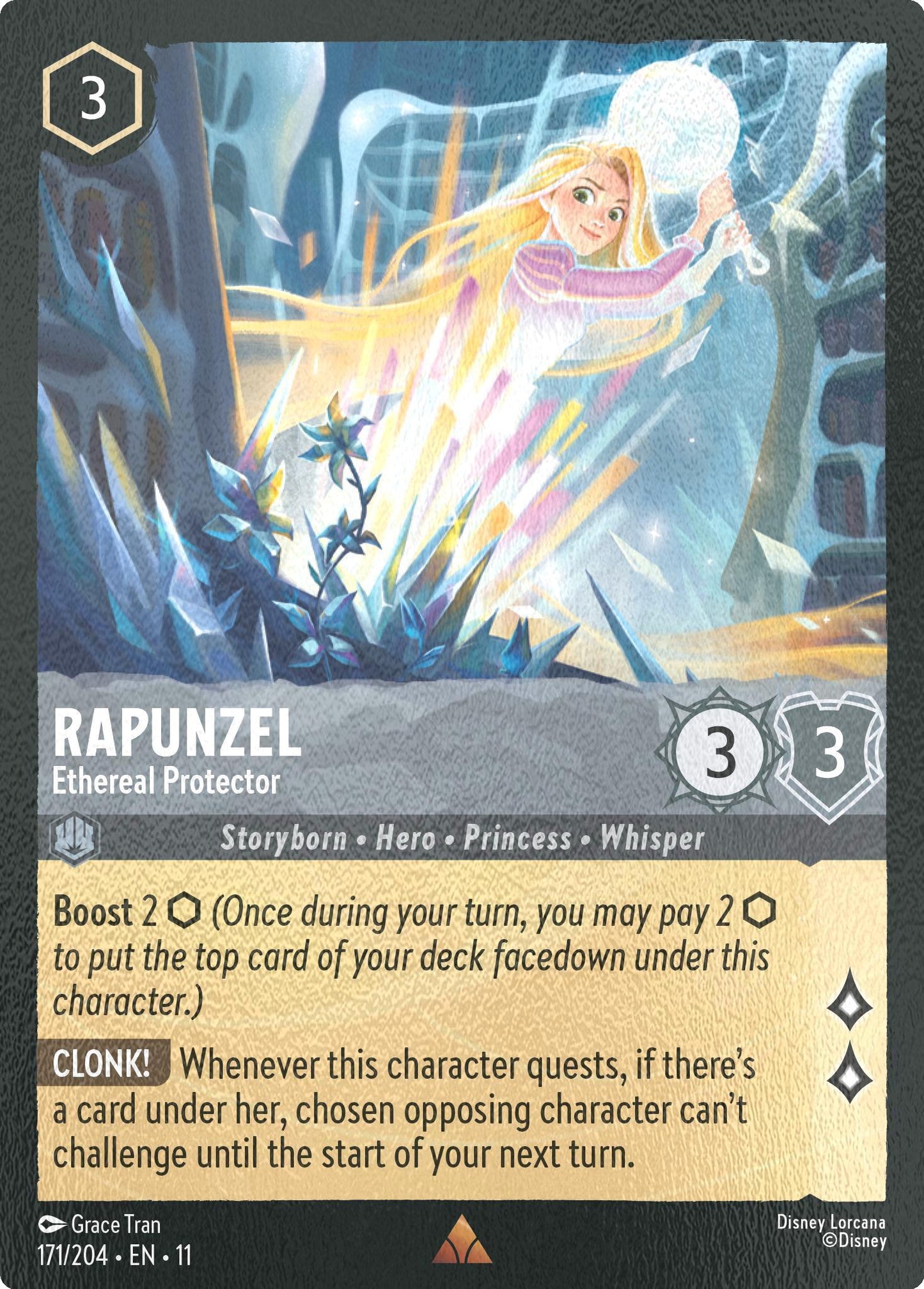 Rapunzel - Ethereal Protector - 171/204 [Winterspell] [Cold Foil]