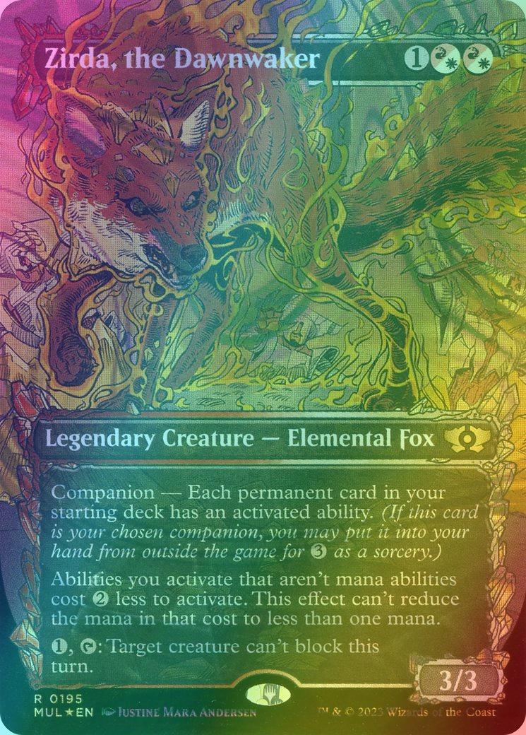 Zirda, the Dawnwaker [195] [Planar Showcase] [Multiverse Legends] [Halo Foil]