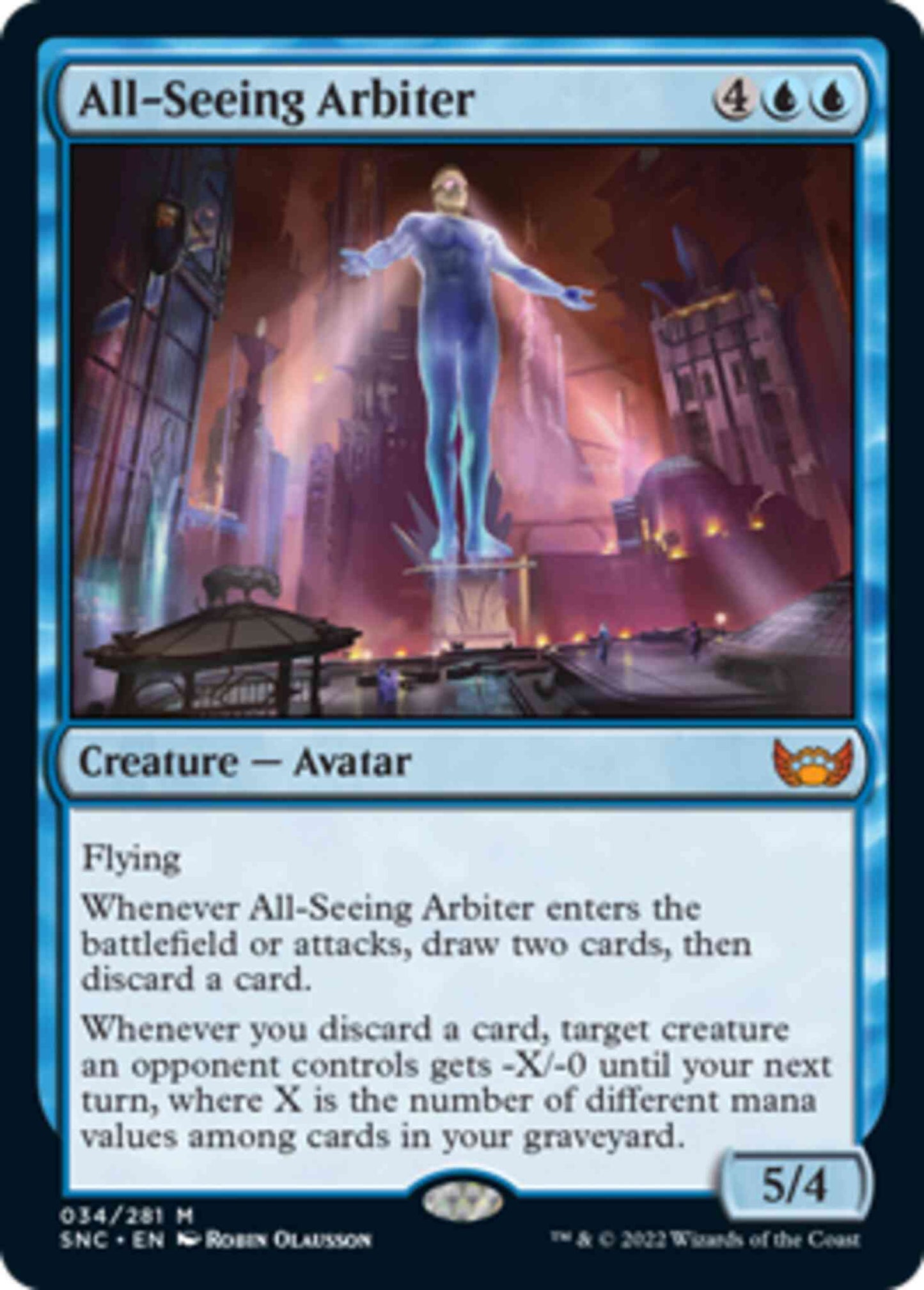All-Seeing Arbiter [34] [Streets of New Capenna] [Non-Foil]
