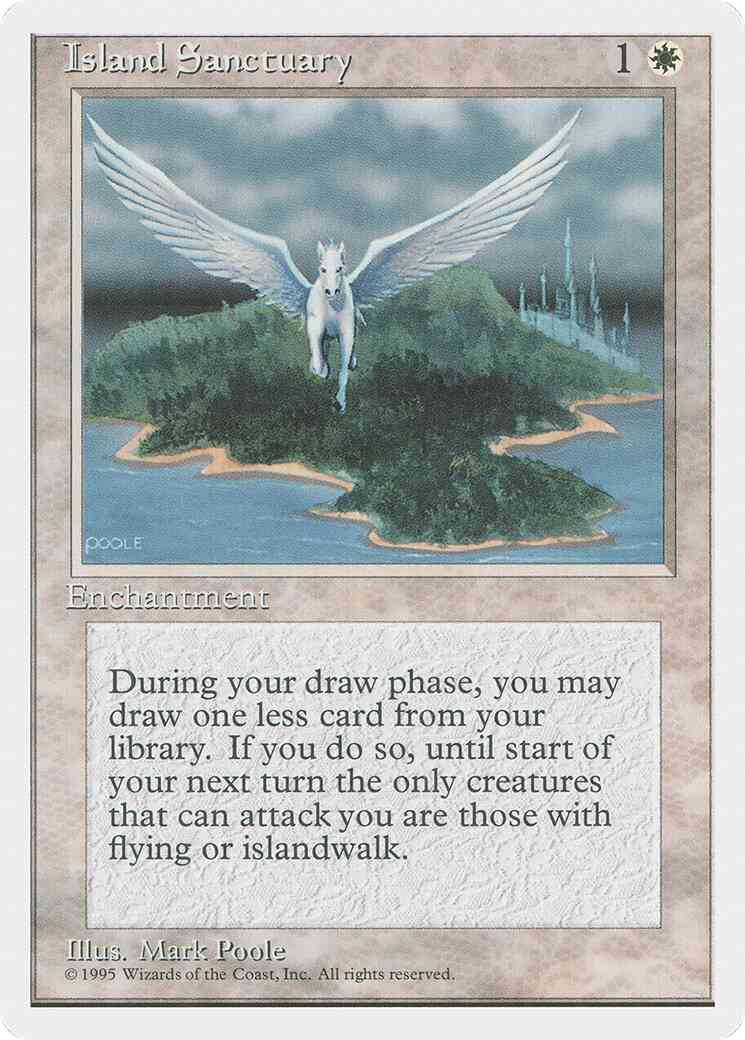 Island Sanctuary [31] [Alternate Fourth Edition] [Non-Foil]