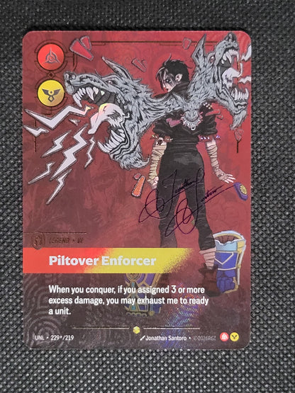 Piltover Enforcer (Vi) — Signature|Foil — ID 19665