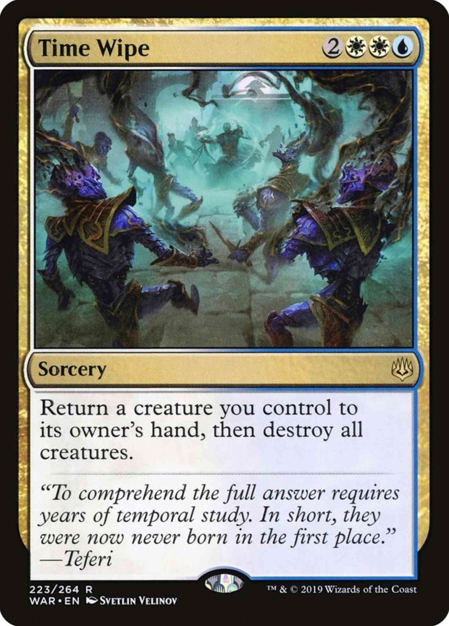 Time Wipe [223] [War of the Spark] [Non-Foil]