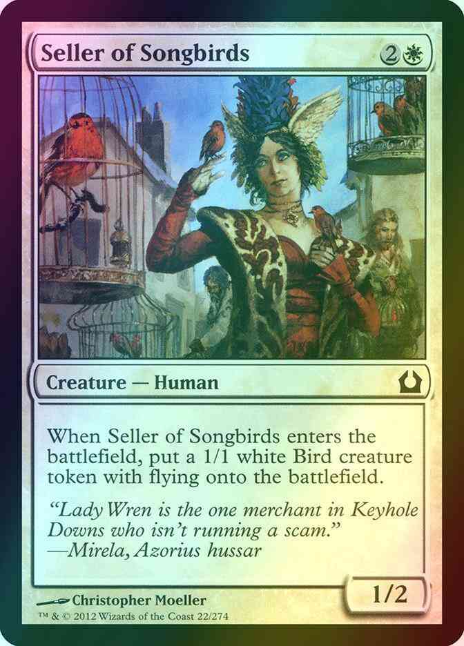 Seller of Songbirds [22] [Return To Ravnica] [Foil]