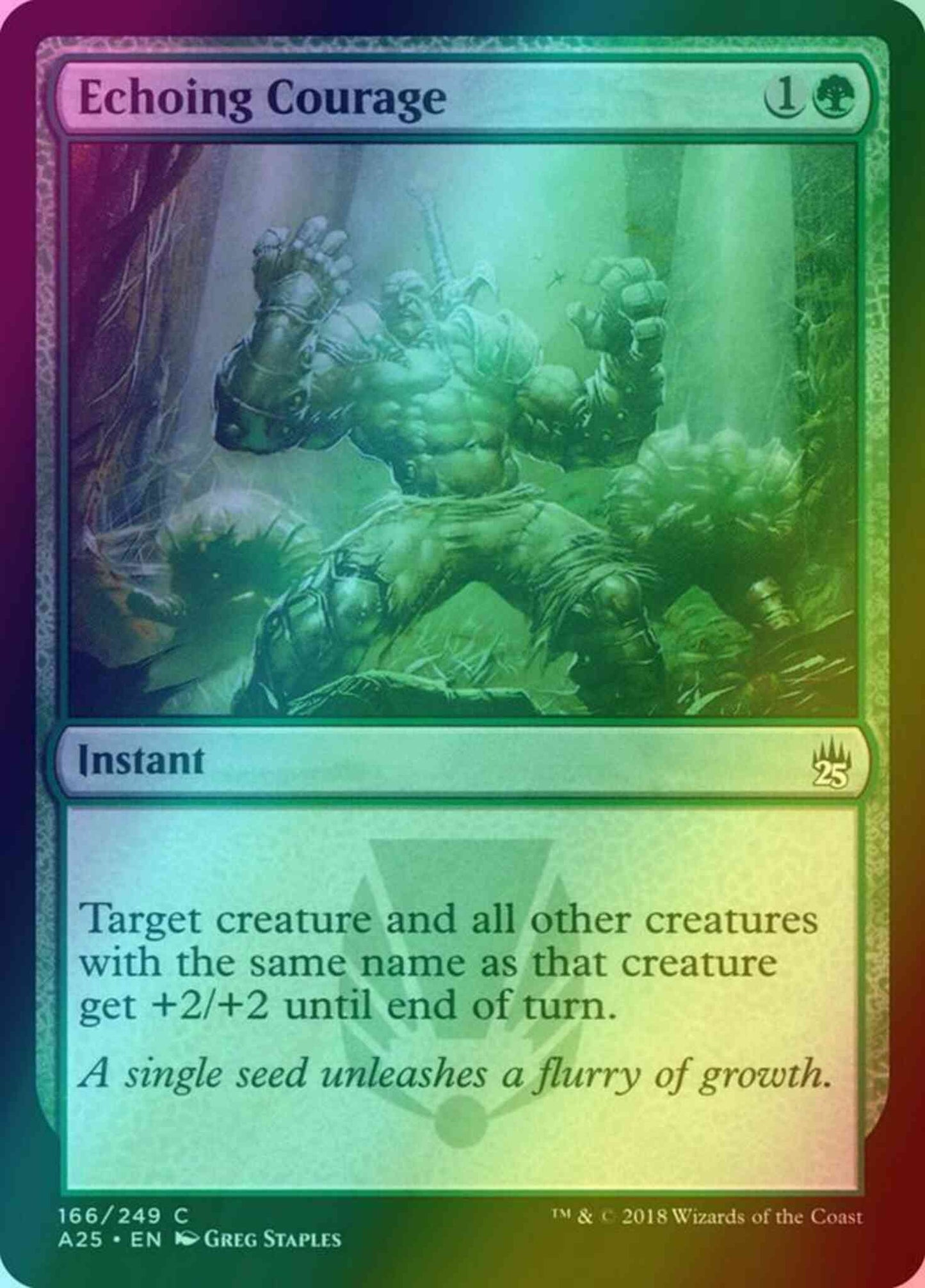 Echoing Courage [166] [Masters 25] [Foil]