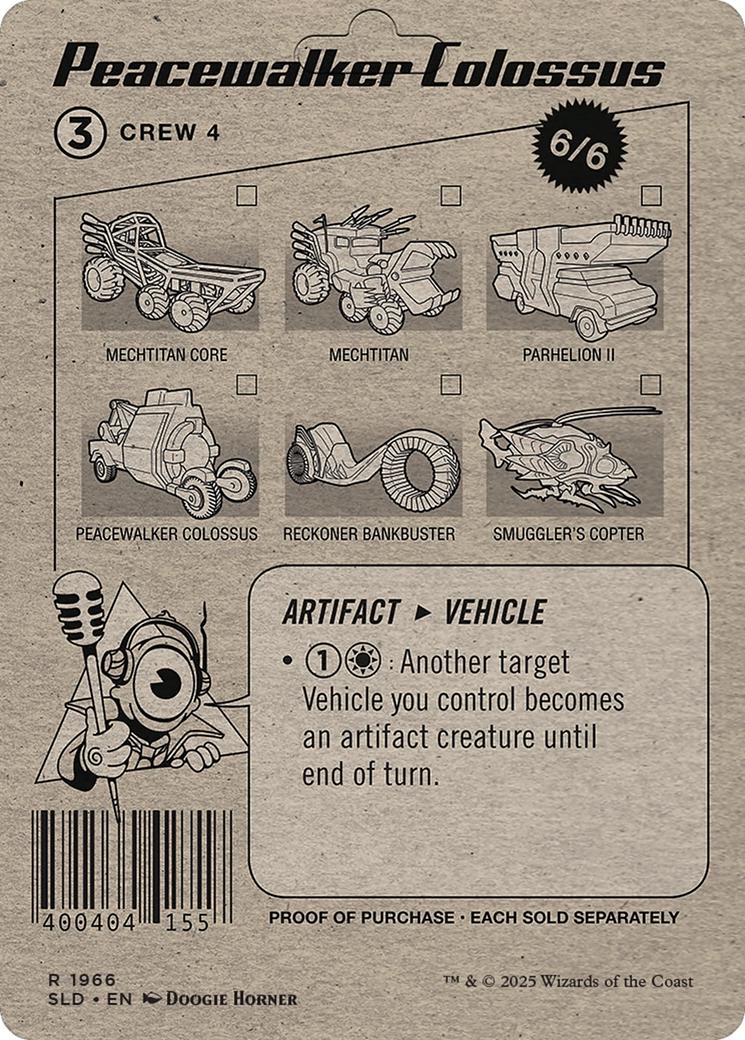 Peacewalker Colossus // Peacewalker Colossus [1966] [Borderless] [Aether Drifters] [Secret Lair Drop] [Non-Foil]