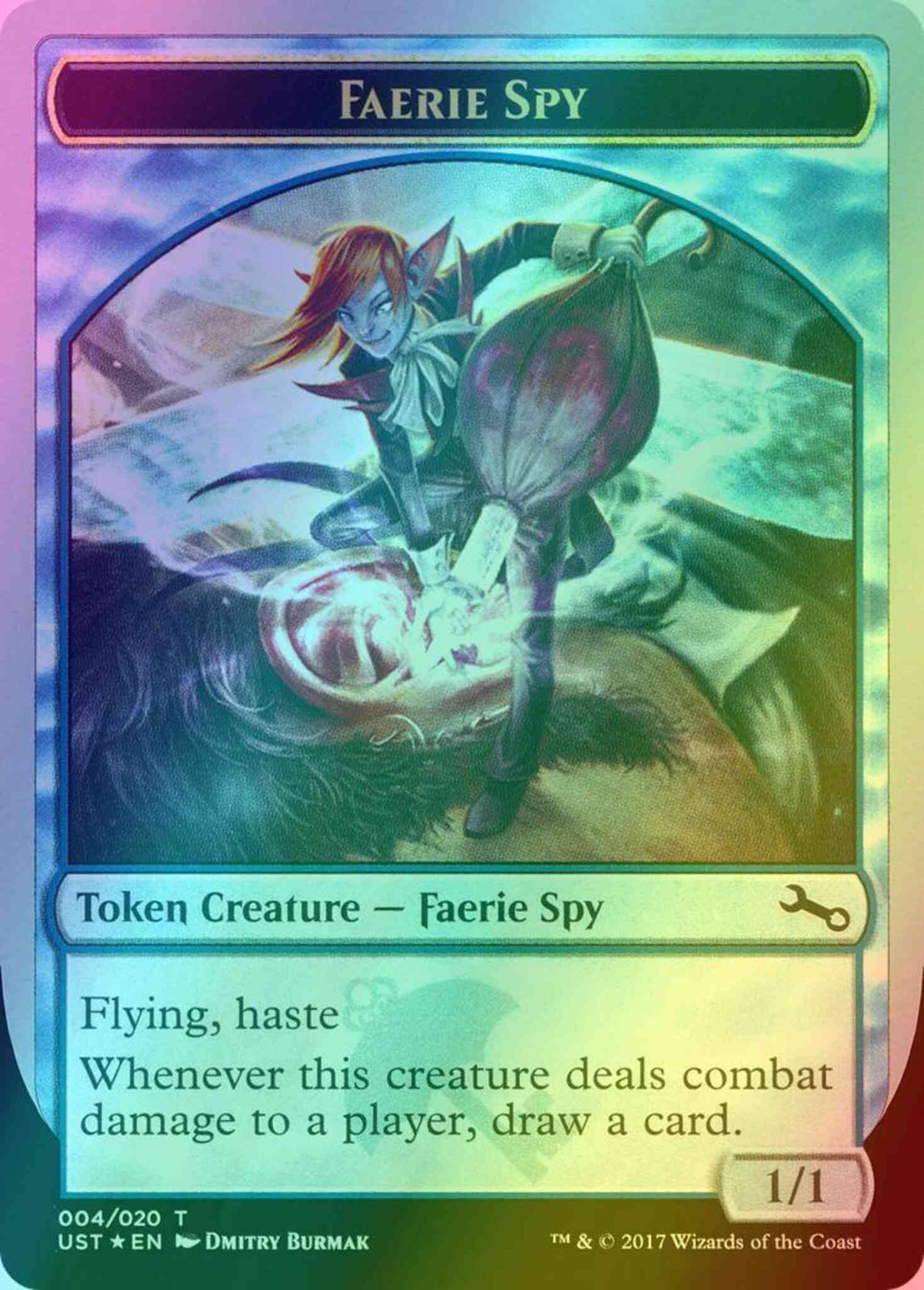 Faerie Spy Token [04] [Unstable Tokens] [Foil]