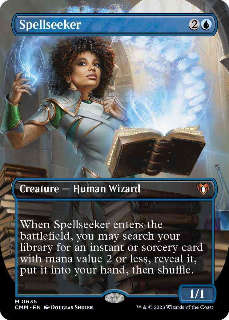 Spellseeker [635] [Borderless] [Commander Masters] [Non-Foil]