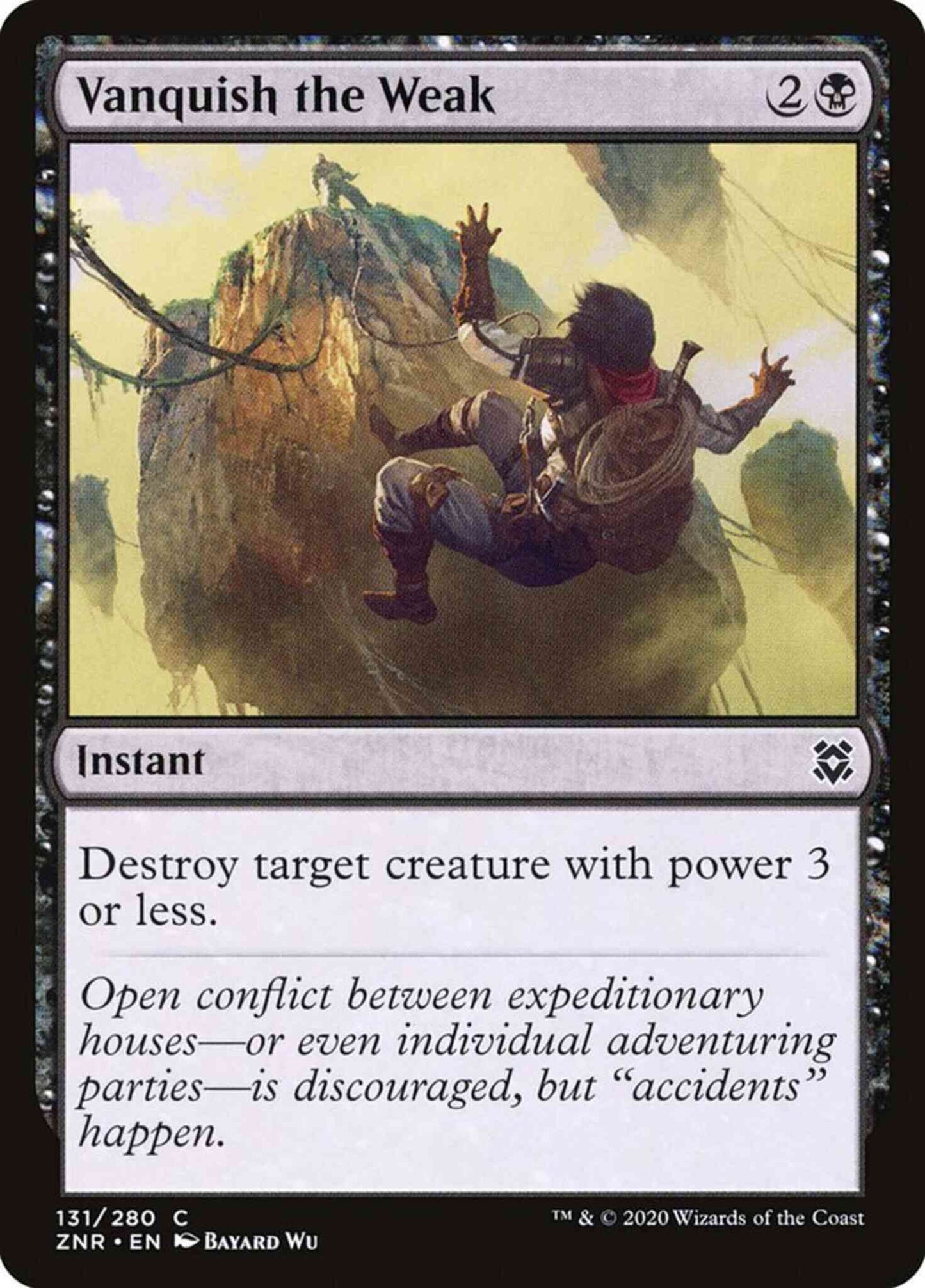 Vanquish the Weak [131] [Zendikar Rising] [Non-Foil]