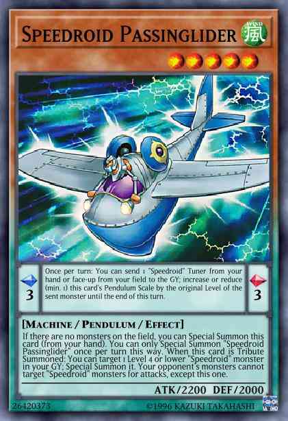 Speedroid Passinglider - COTD-EN098 - Common - 1st Edition