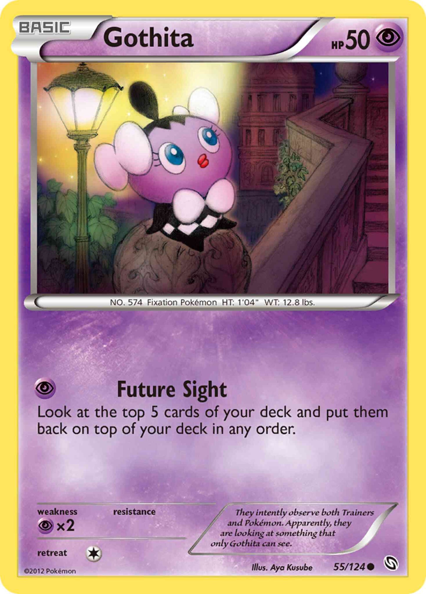 Gothita - 55/124 - Common [bw6-55] [Reverse Holo]