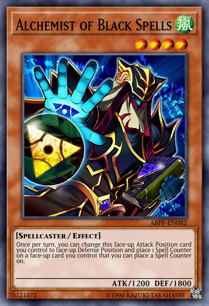 Alchemist of Black Spells - ABPF-EN082 - Ultra Rare - 1st Edition