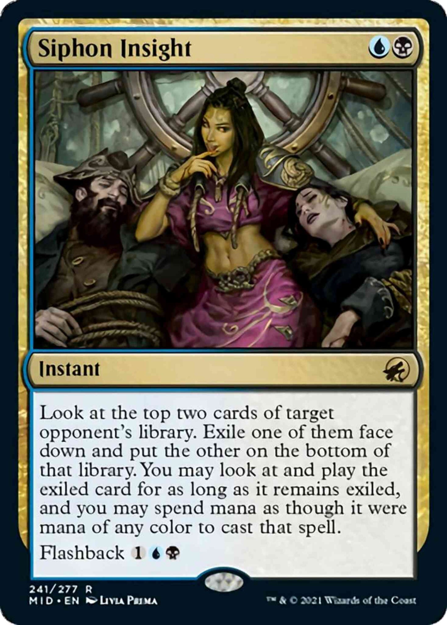 Siphon Insight [241] [Innistrad: Midnight Hunt] [Non-Foil]