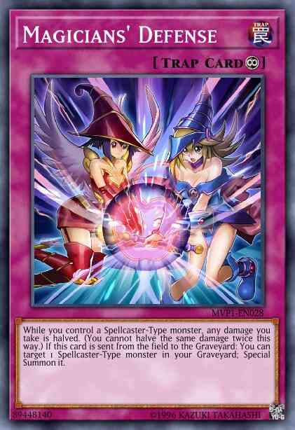 Magicians' Defense - MVP1-EN028 - Ultra Rare - Unlimited