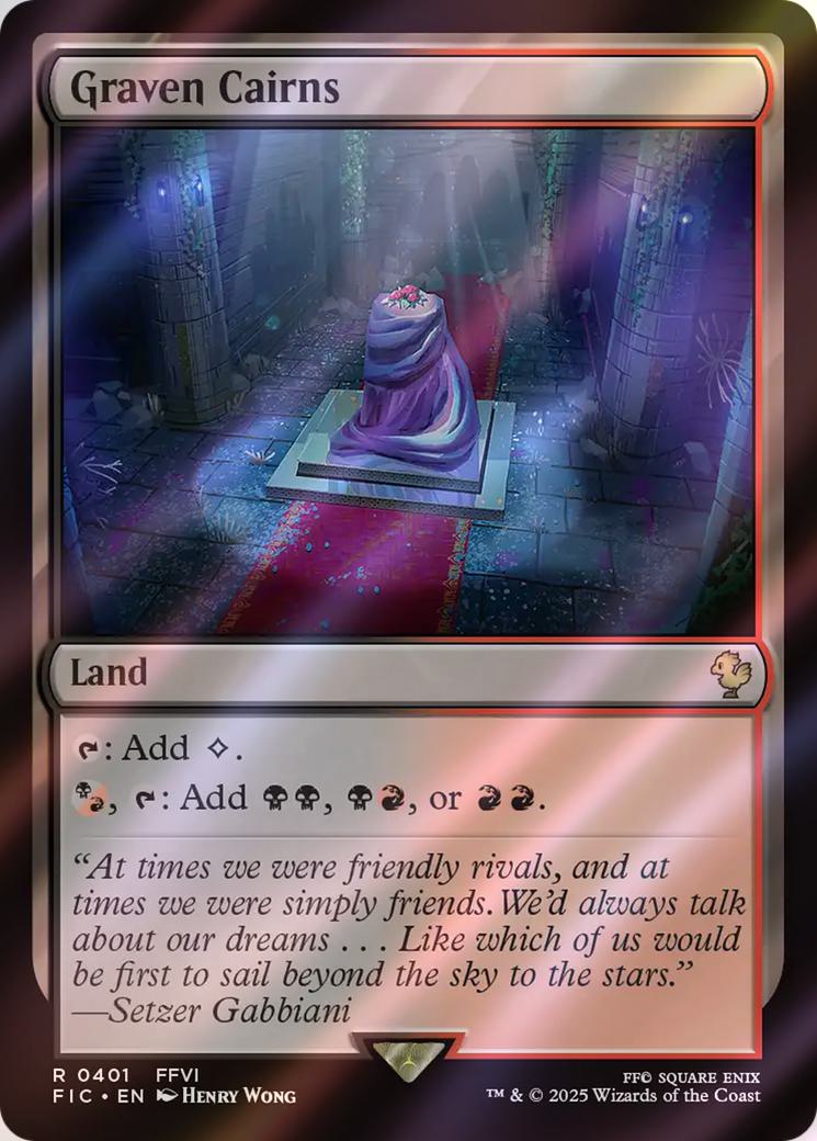 Graven Cairns [401] [FINAL FANTASY: Commander] [Surge Foil]