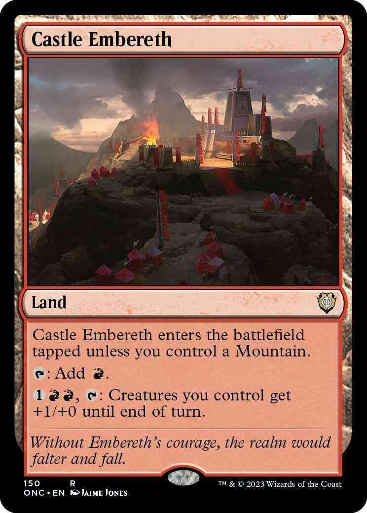 Castle Embereth [150] [Phyrexia: All Will Be One: Commander] [Non-Foil]