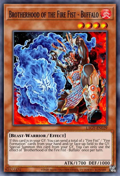 Brotherhood of the Fire Fist - Buffalo - LTGY-EN029 - Rare - Unlimited
