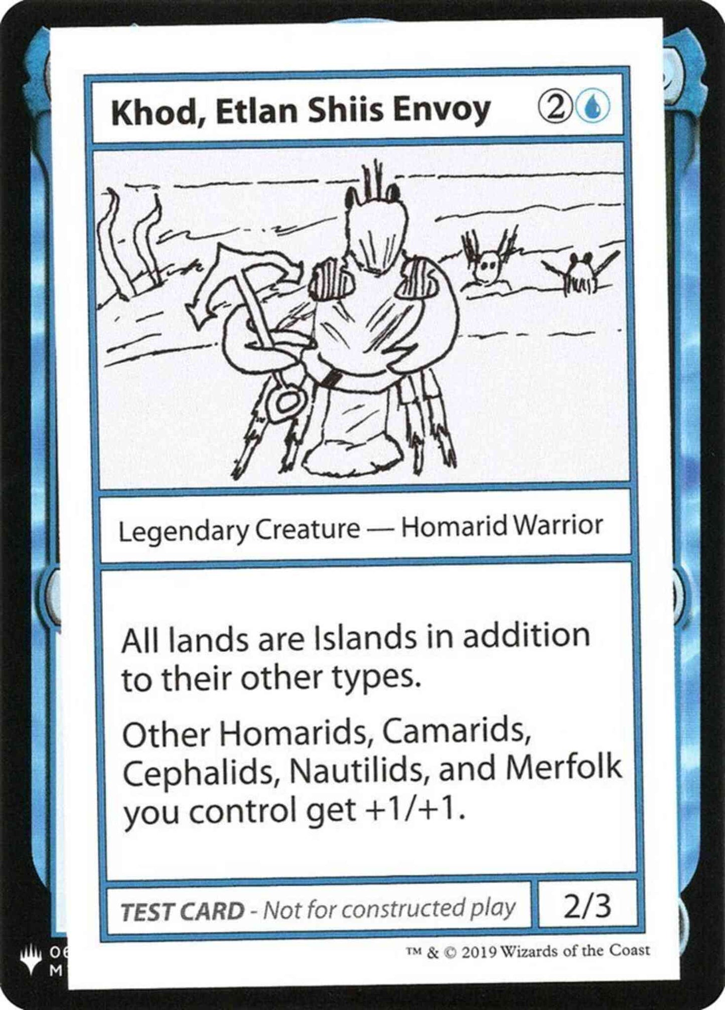Khod, Etlan Shiis Envoy - Symbol [24] [Mystery Booster Playtest Cards 2019] [Non-Foil]
