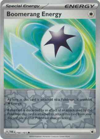 Boomerang Energy - 166/167 - Uncommon [sv06-166] [Reverse Holo]