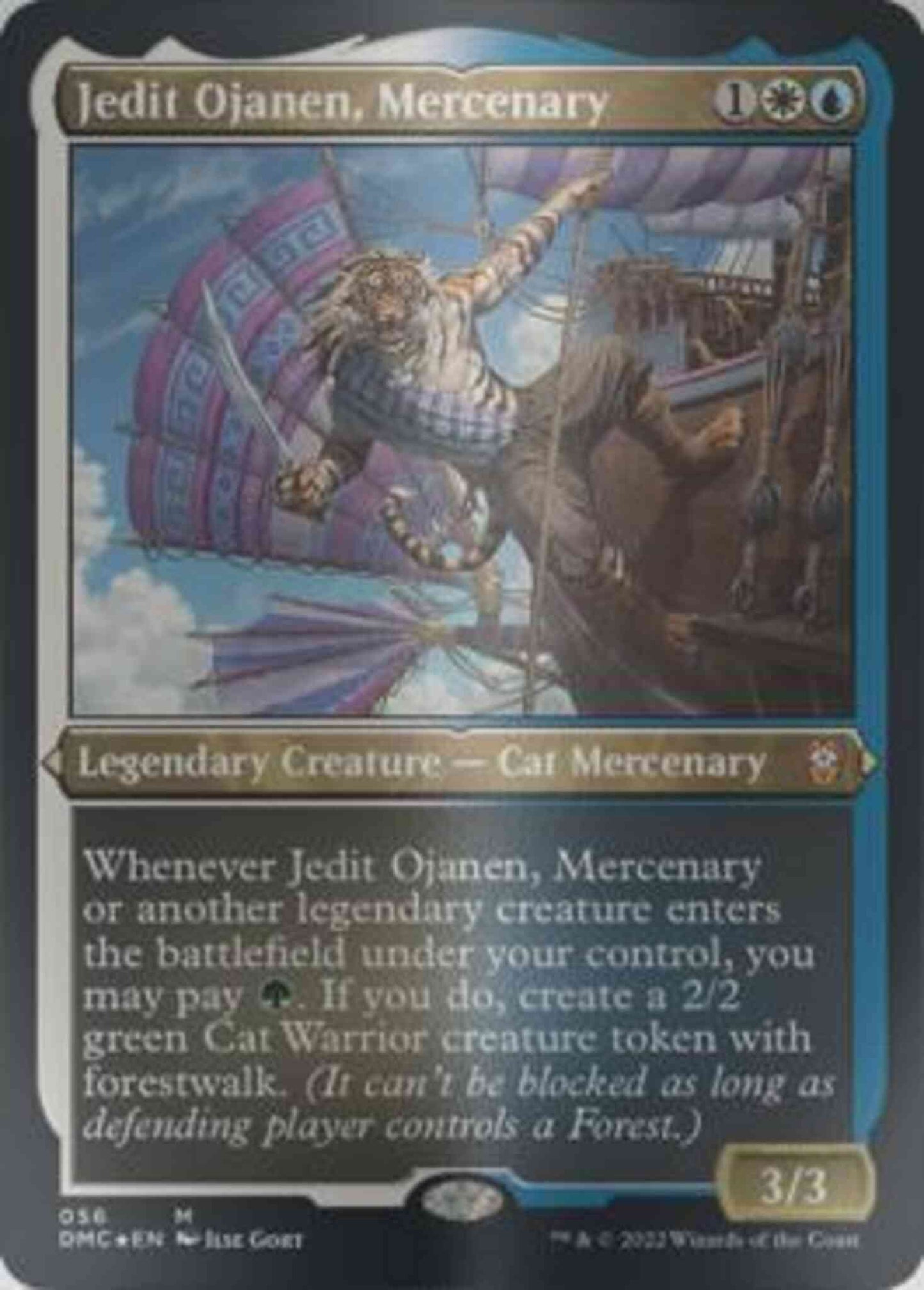 Jedit Ojanen, Mercenary [56] [Legends Retold] [Dominaria United: Commander] [Etched Foil]